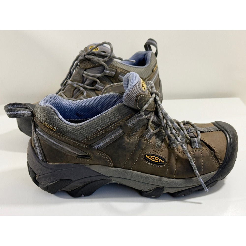 Keen Targhee II Hiking Shoes Women 8.5 Brown Waterproof Low Top Trail Sneakers